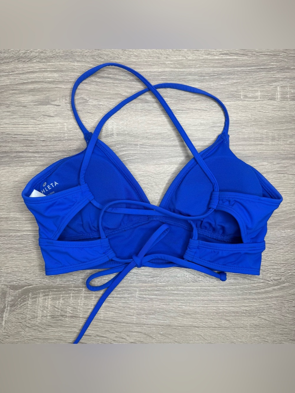 Athleta Royal Blue Strappy Bikini Set Size XS/S - Picture 3 of 9